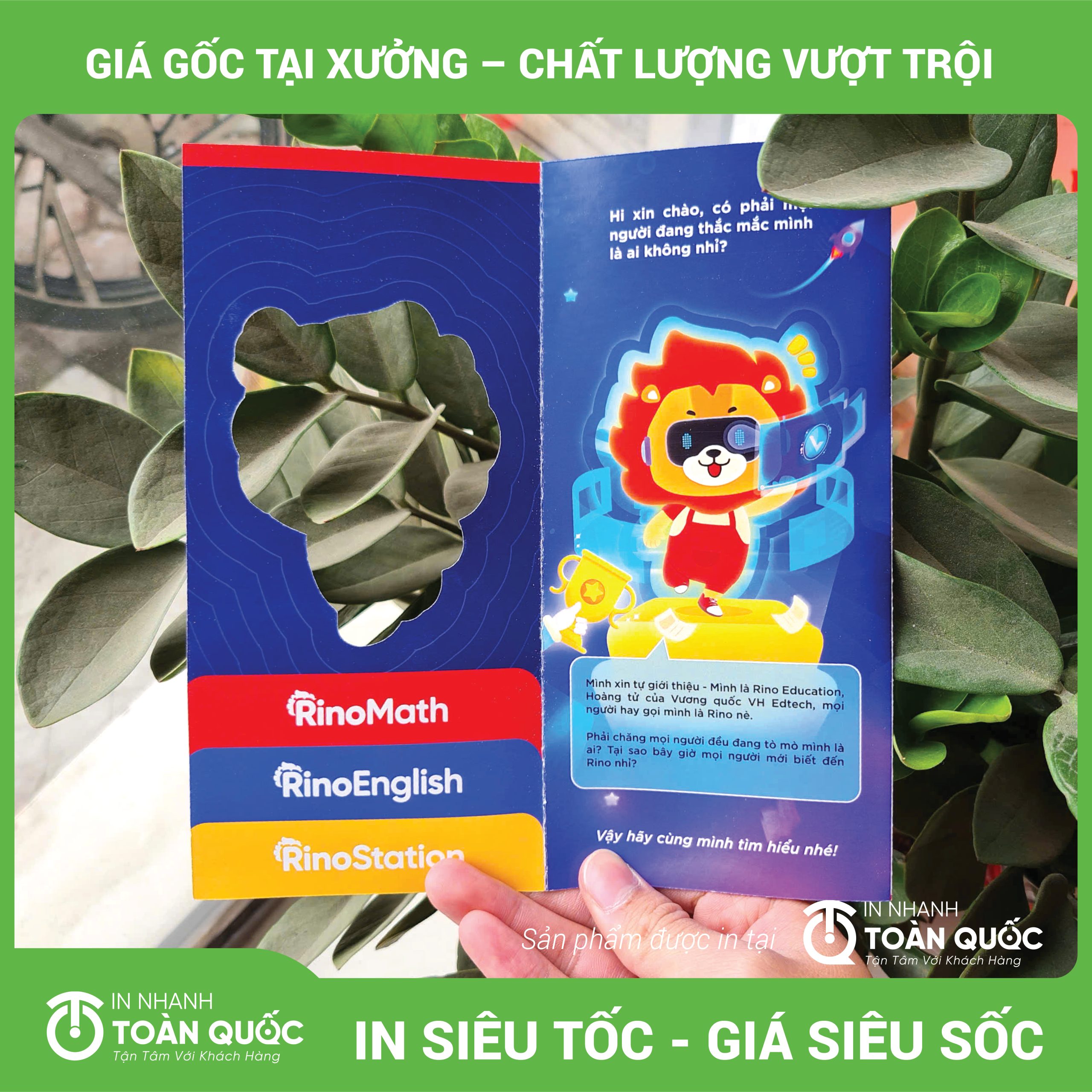 In Tờ Gấp - Brochure