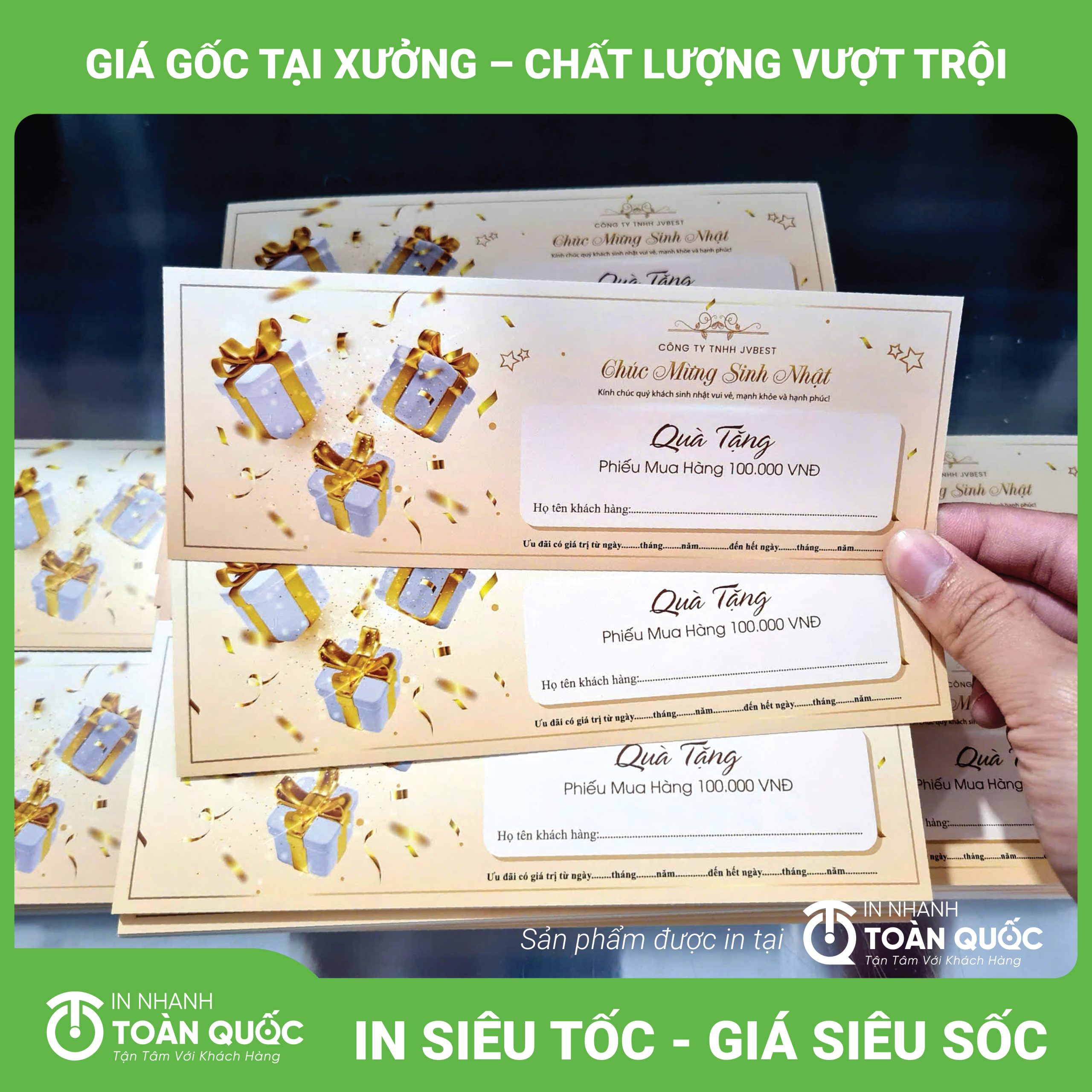 In Voucher – Phiếu Giảm Giá