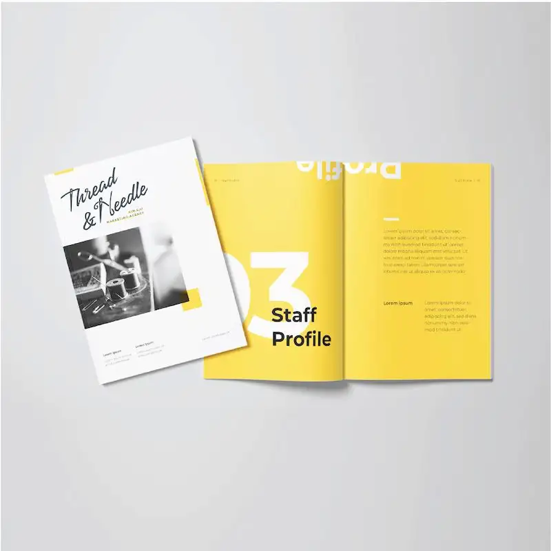 In tờ gấp – brochure