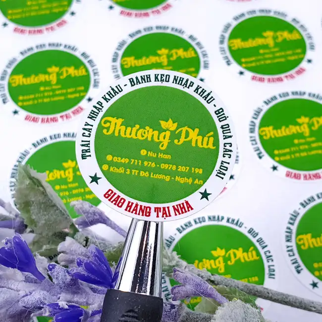 In sticker dán lấy ngay tại Hà Nội, nhận in số lượng ít giá rẻ